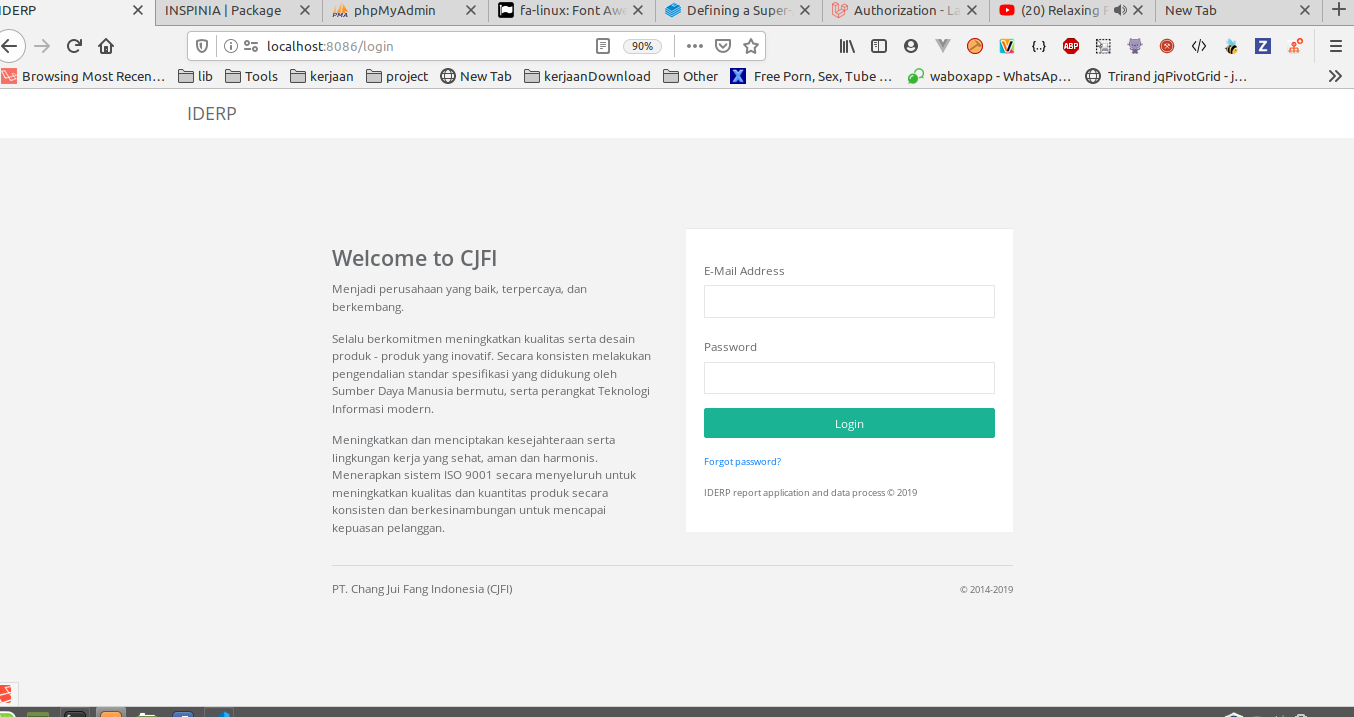 Login Page